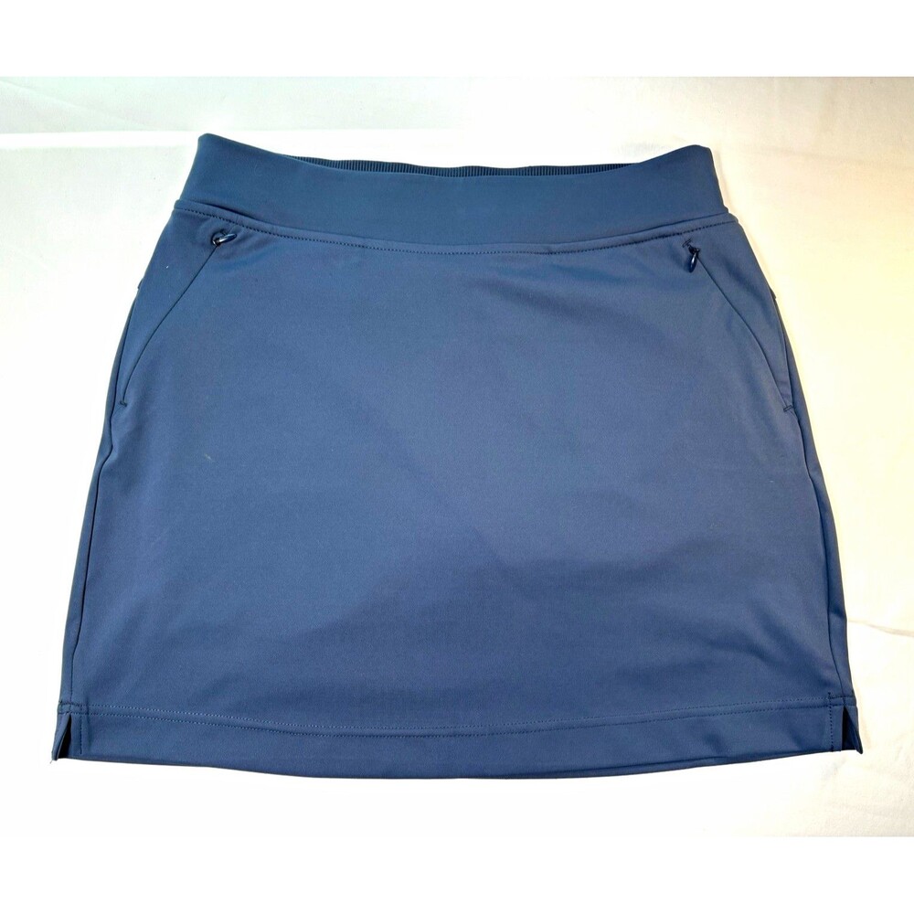 32 Degrees Women’s Blue Pull-On Athletic Skort Pockets Stretch Golf/Tennis S